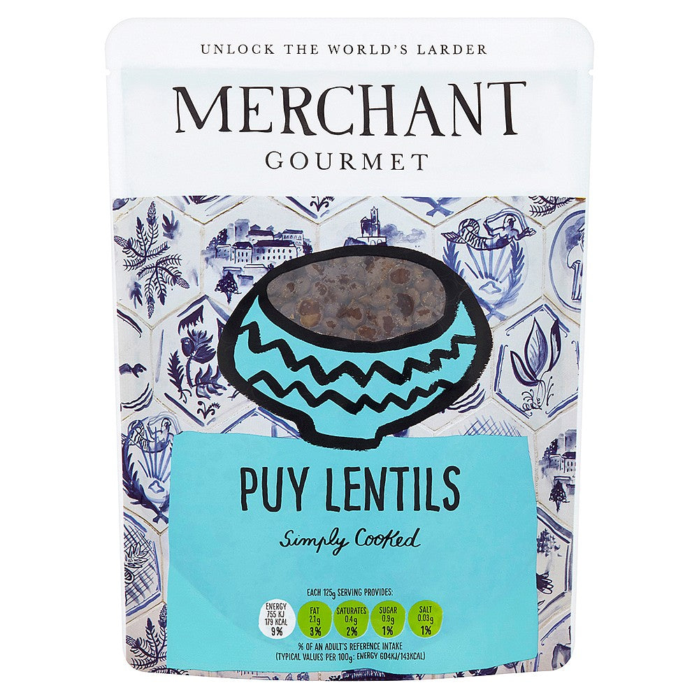 Merchant Gourmet Ready To Eat Puy Lentils 250g