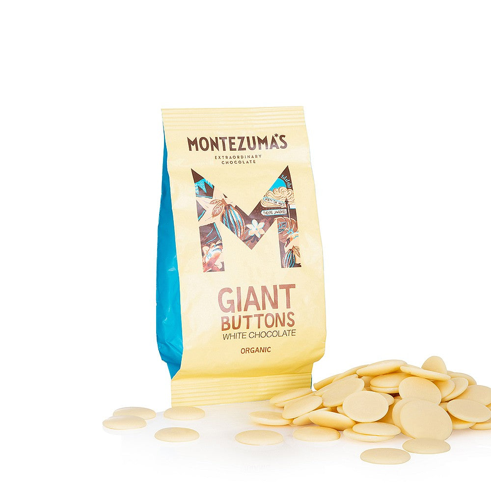 Montezuma's Creamy White Giant Buttons 180g