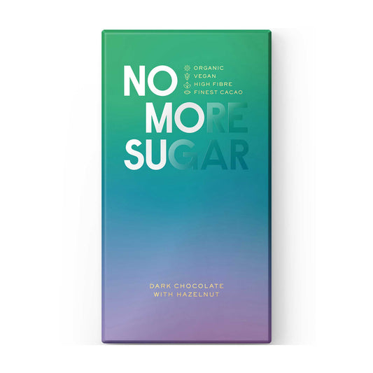 NOMOSU Dark Chocolate Bar with Hazelnut 90g