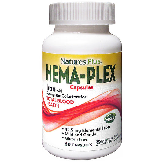 Nature's Plus Hema-Plex 60 caps