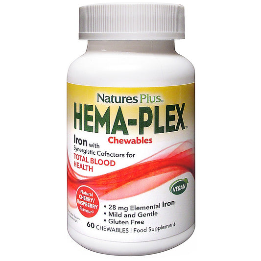 Nature's Plus Hema-Plex Chewables 60 chewables