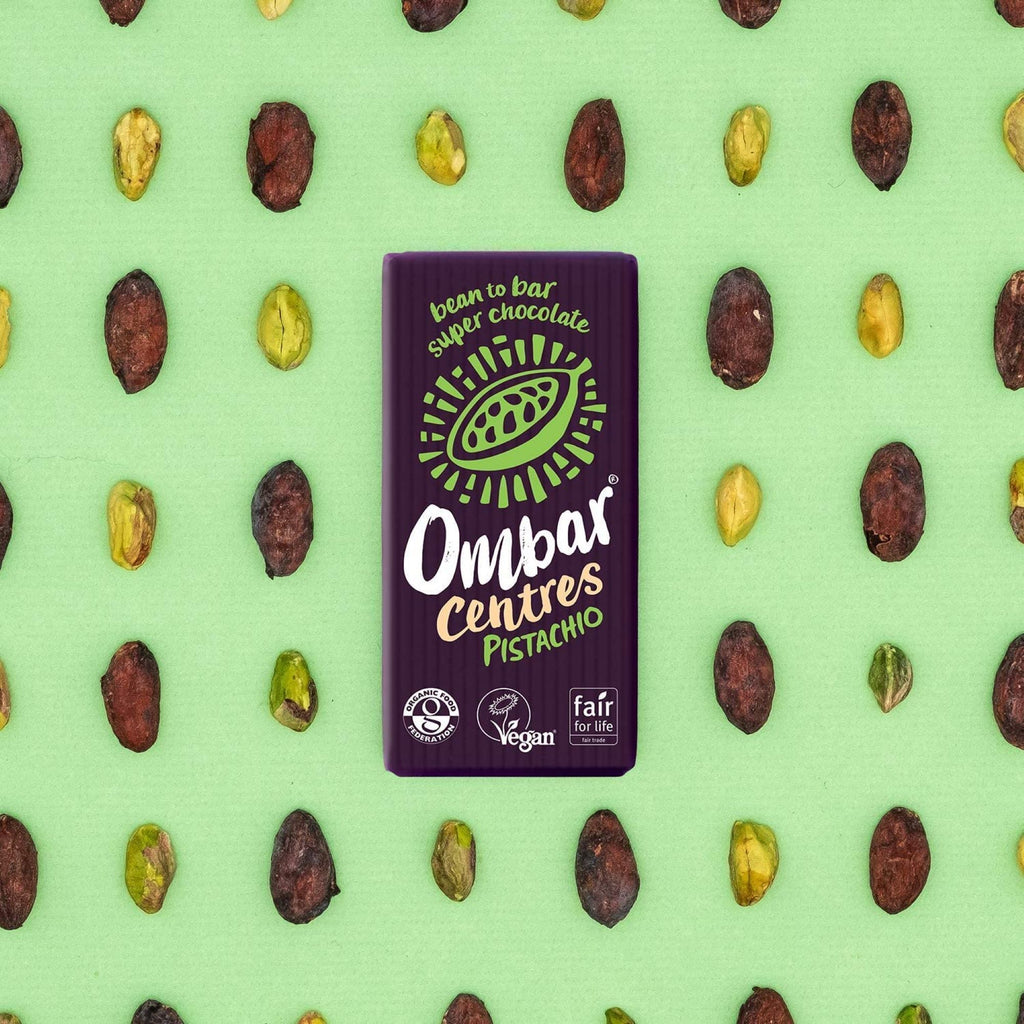 Ombar Pistachio Centres 70g