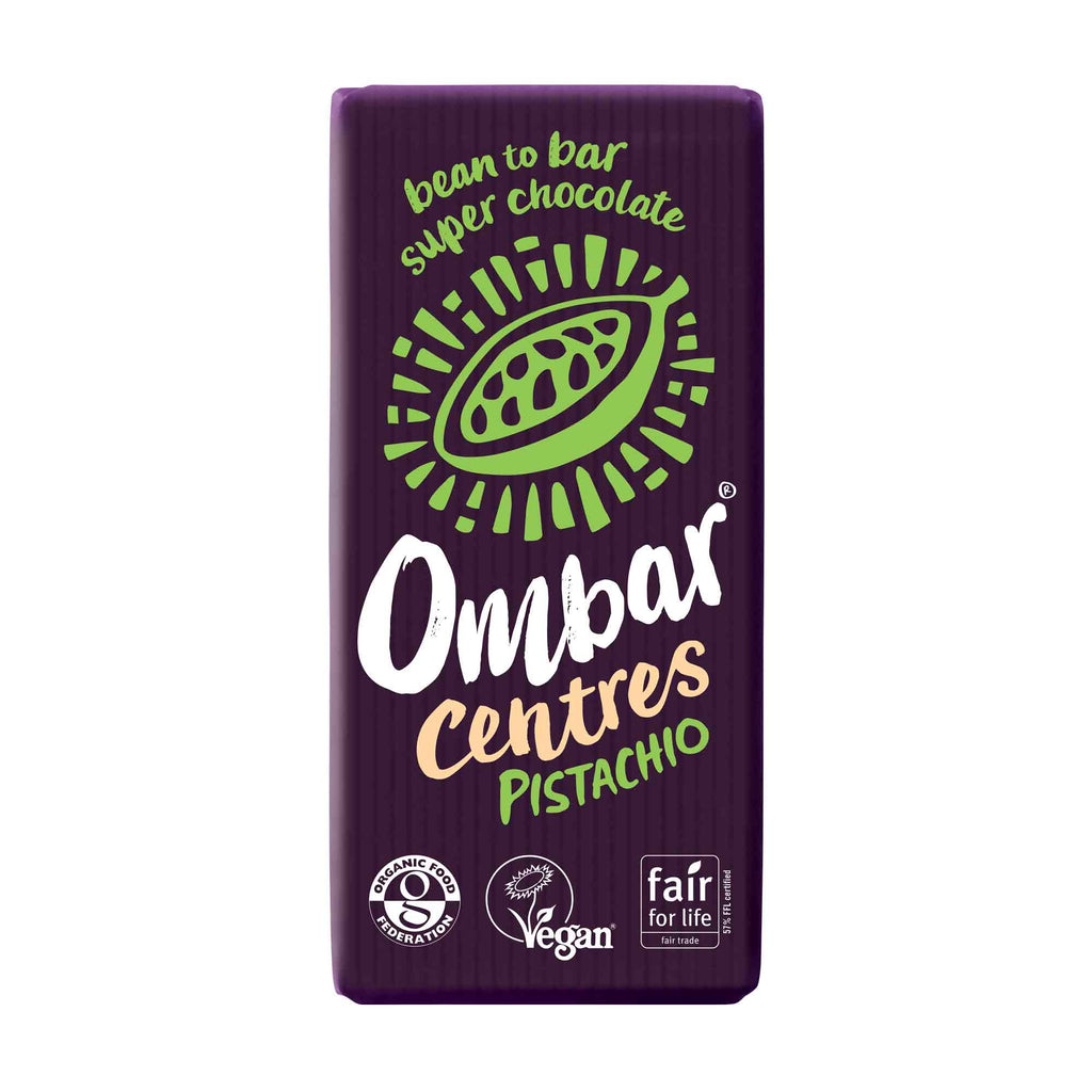 Ombar Pistachio Centres 70g