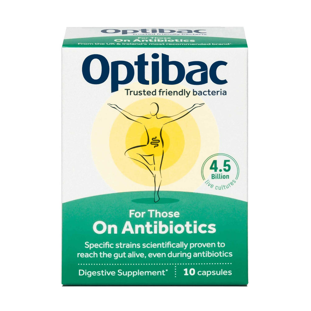 Optibac Probiotics For those on antibiotics 10 caps