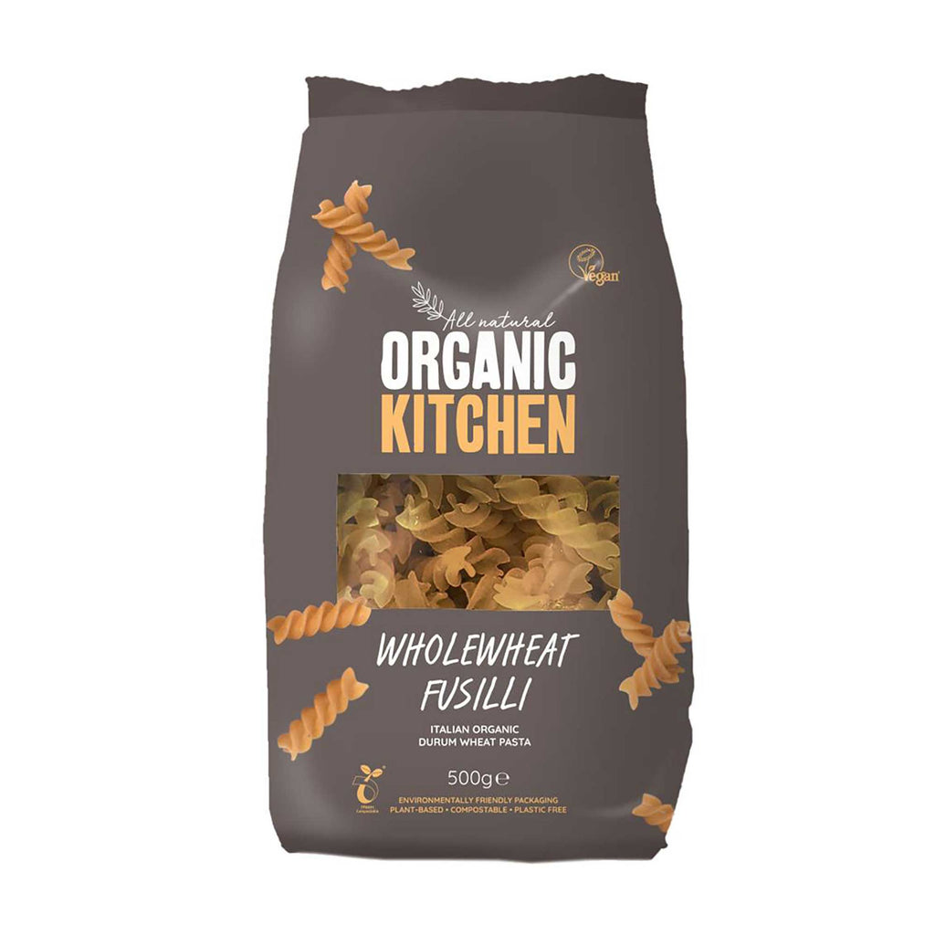 Organic Kitchen Italian Wholewheat Fusilli 500g