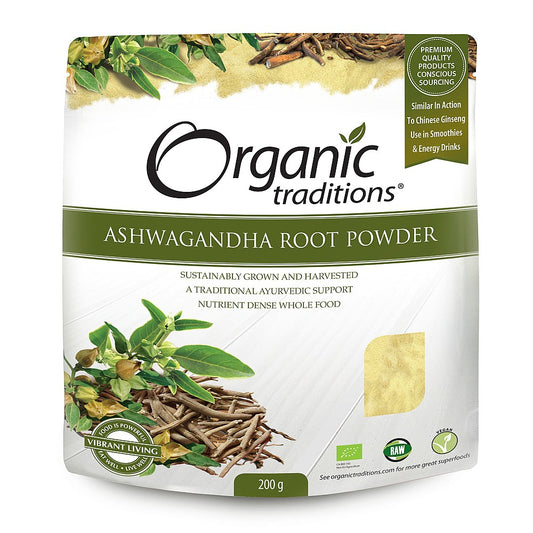 Organic Traditions Ashwagandha 200g