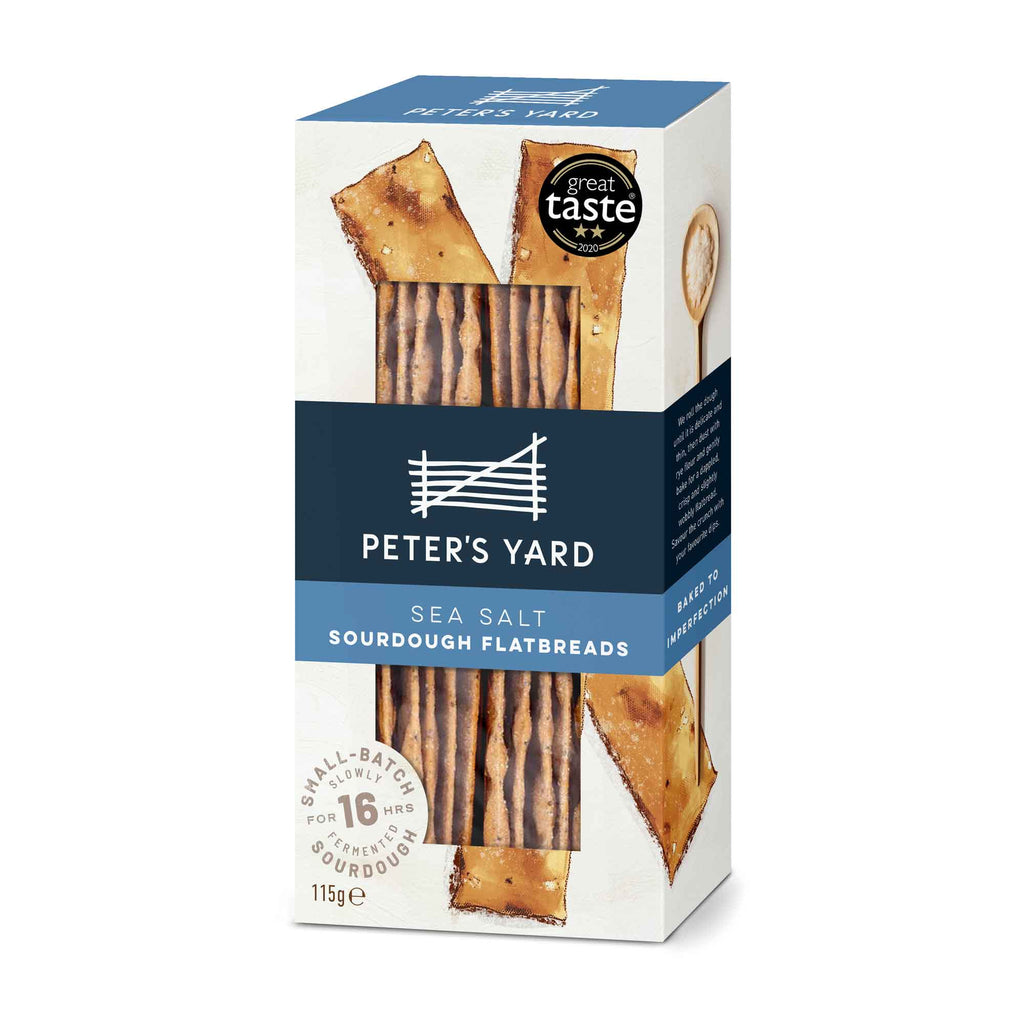 Peter's Yard Sourdough Flatbread - Sea salt 115g