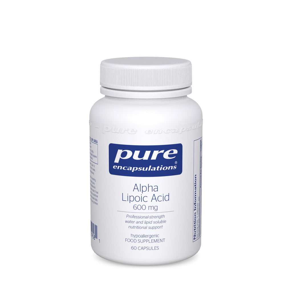 Pure Encapsulations Alpha Lipoic Acid 600 MG 60 caps