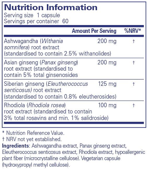 Pure Encapsulations Ashwagandha Xtra 60 caps