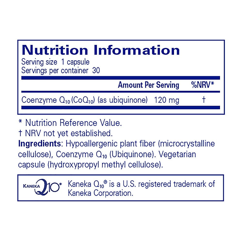 Pure Encapsulations CoQ10 120 mg 30