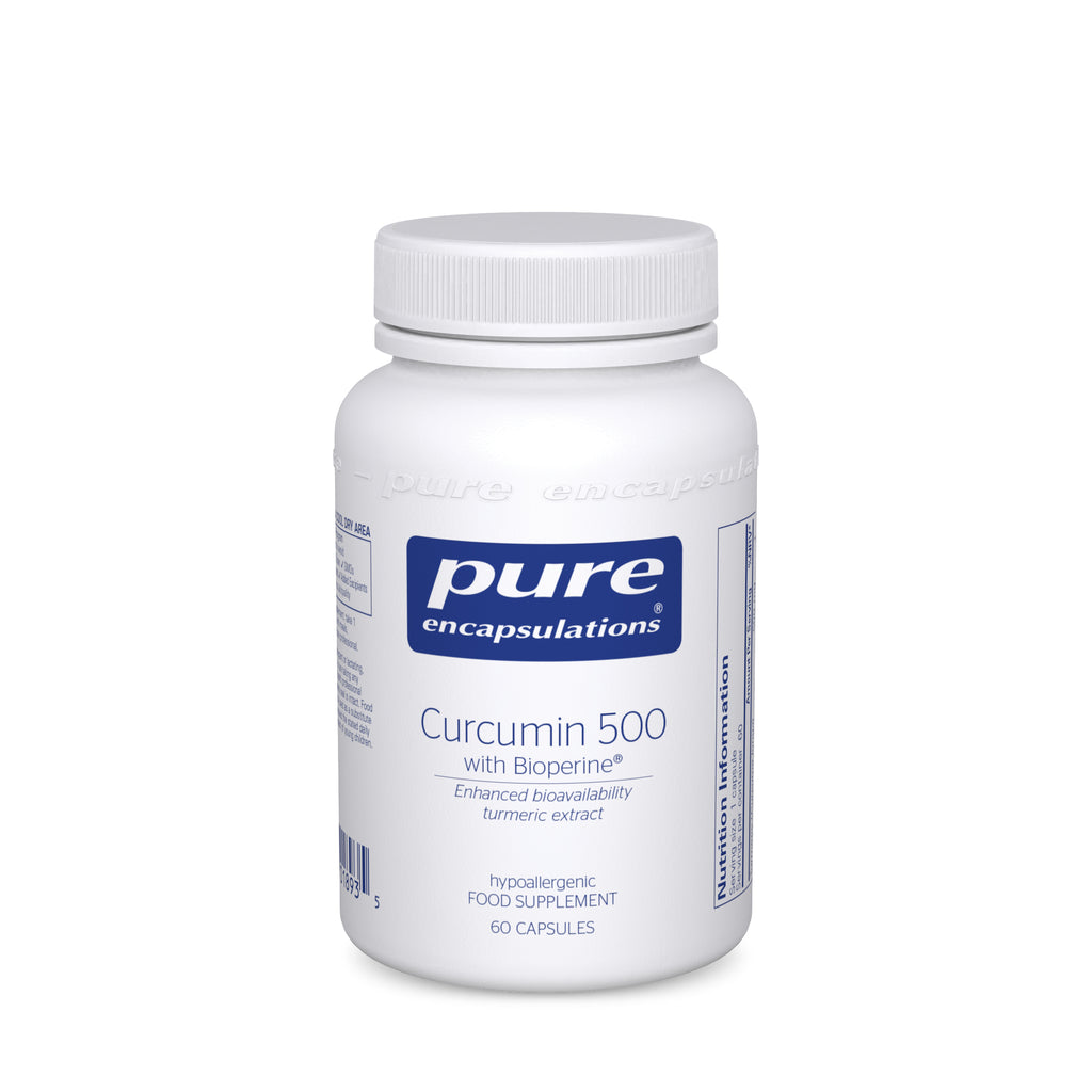 Pure Encapsulations Curcumin 500 with Bioperine 60