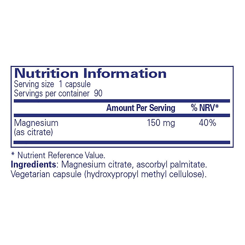 Pure Encapsulations Magnesium (citrate) 90 caps