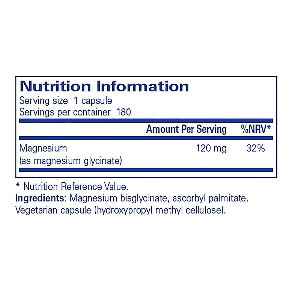 Pure Encapsulations Magnesium (glycinate) 180 caps