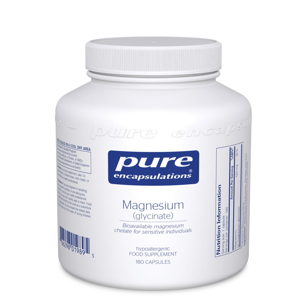 Pure Encapsulations Magnesium (glycinate) 180 caps