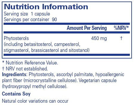 Pure Encapsulations Phytosterol Complex 90 caps