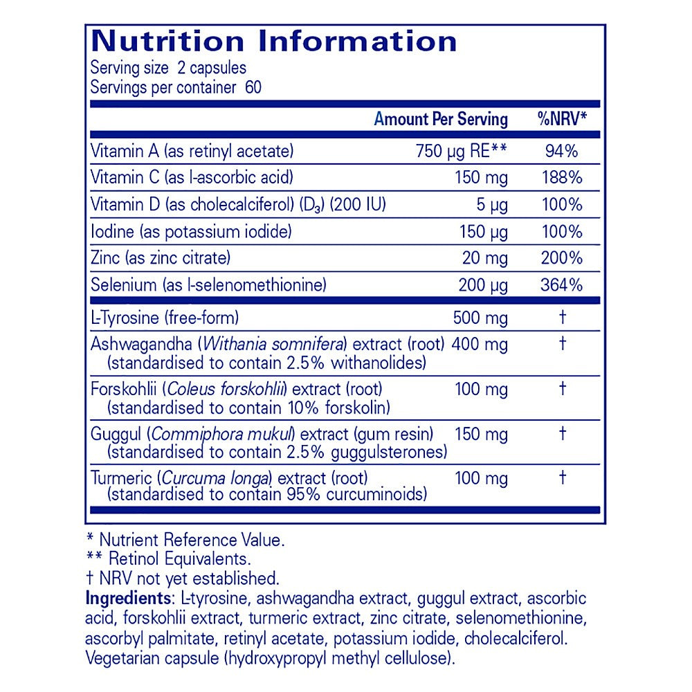 Pure Encapsulations Thyroid Support Complex 120 caps