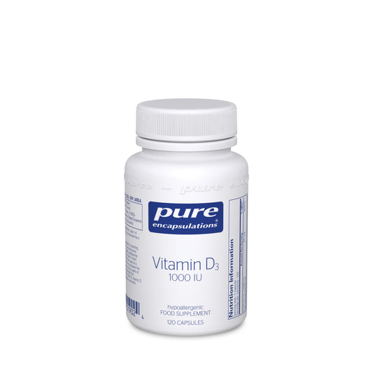 Pure Encapsulations Vitamin D3 1000 IU 120