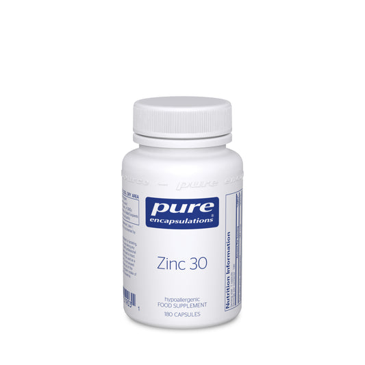 Pure Encapsulations Zinc 30 180 caps