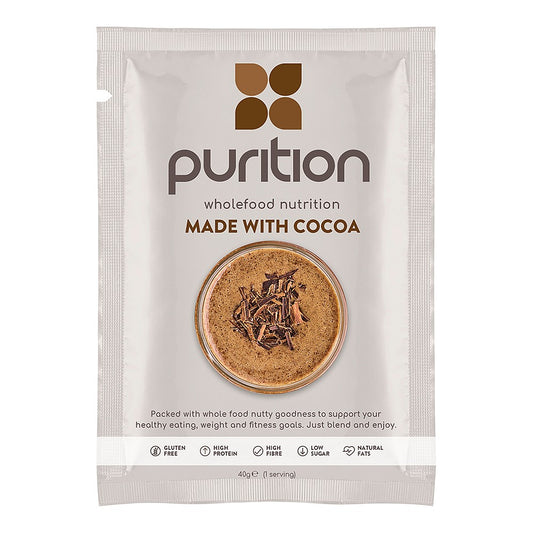 Purition Chocolate flavoured whole food Shake mix 40g