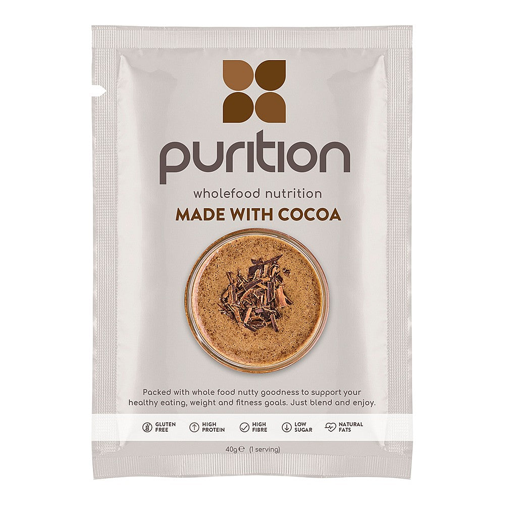 Purition Chocolate flavoured whole food Shake mix 40g