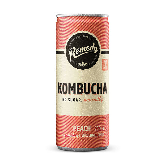 Remedy Kombucha Peach 250ml