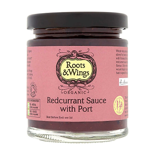 Roots & Wings Redcurrant Sauce with Port 200g