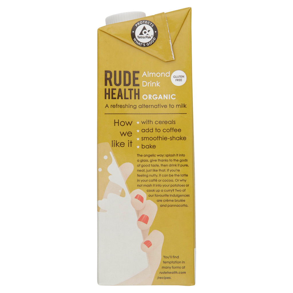 Rude Health Almond Drink 1L