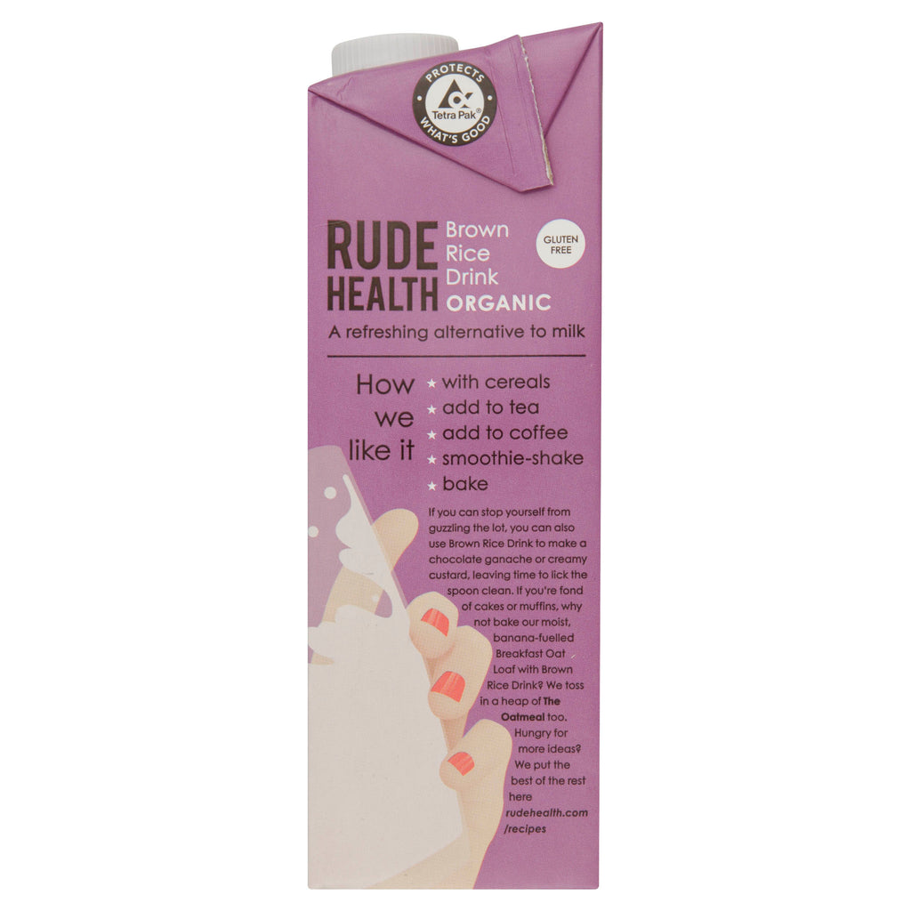 Rude Health Brown Rice Drink 1L