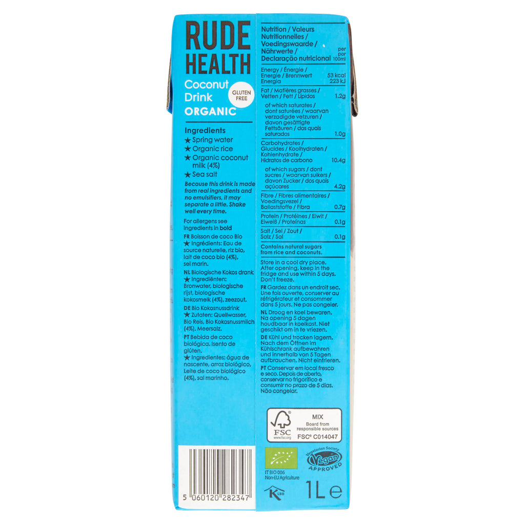 Rude Health Coconut Drink 1L