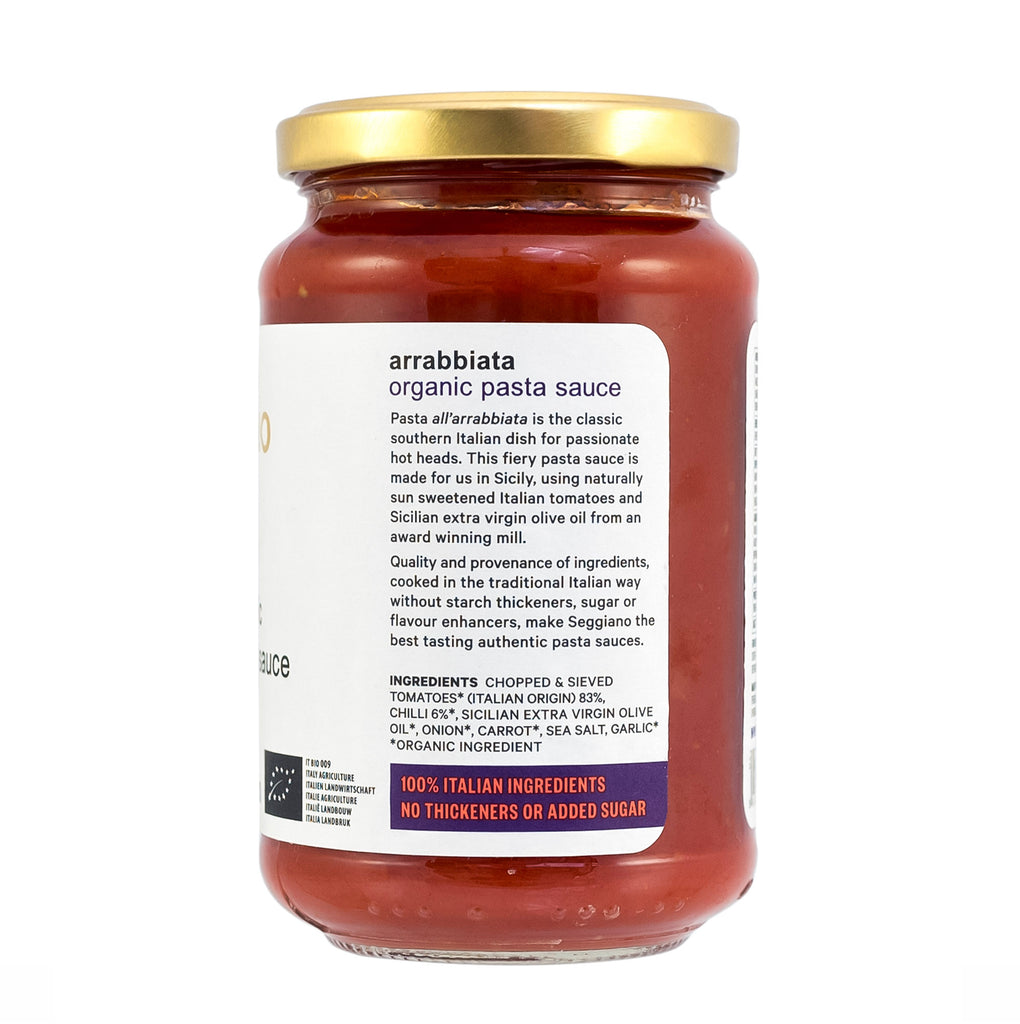 Seggiano Arrabbiata Pasta Sauce 350g