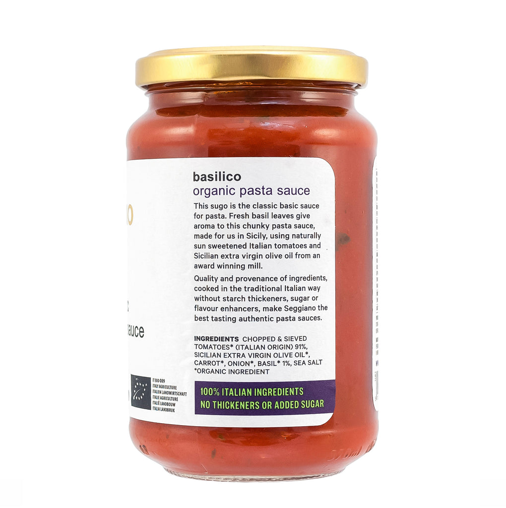 Seggiano Basil Pasta Sauce 350g