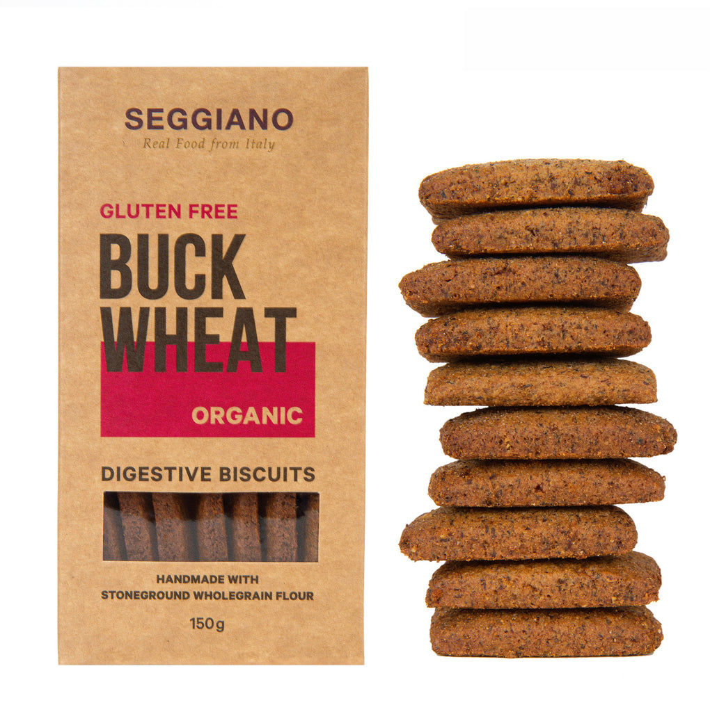 Seggiano Buckwheat Digestive Biscuits 150g