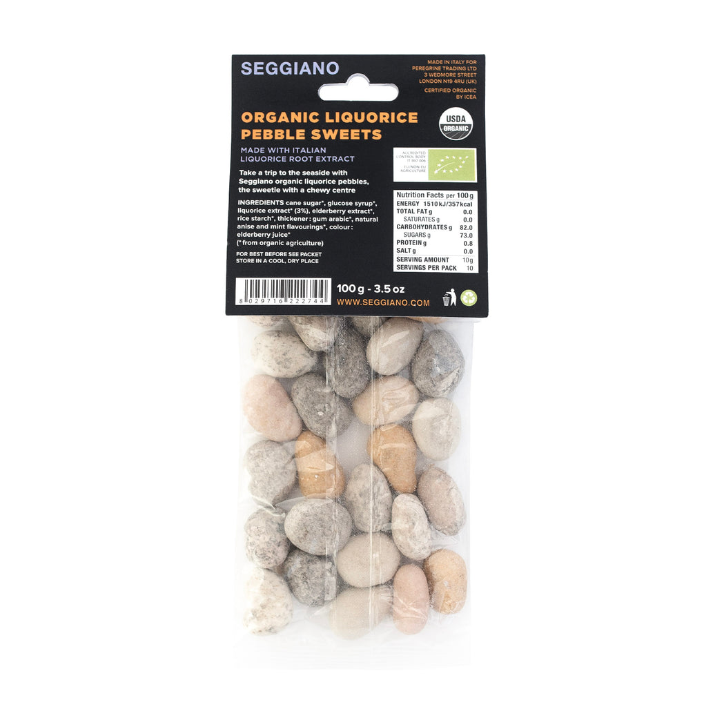 Seggiano Liquorice Pebbles 100g