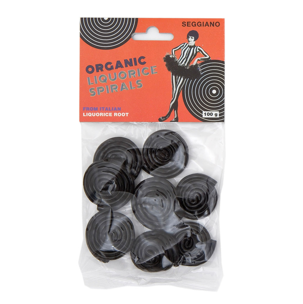 Seggiano Liquorice Spirals 100g