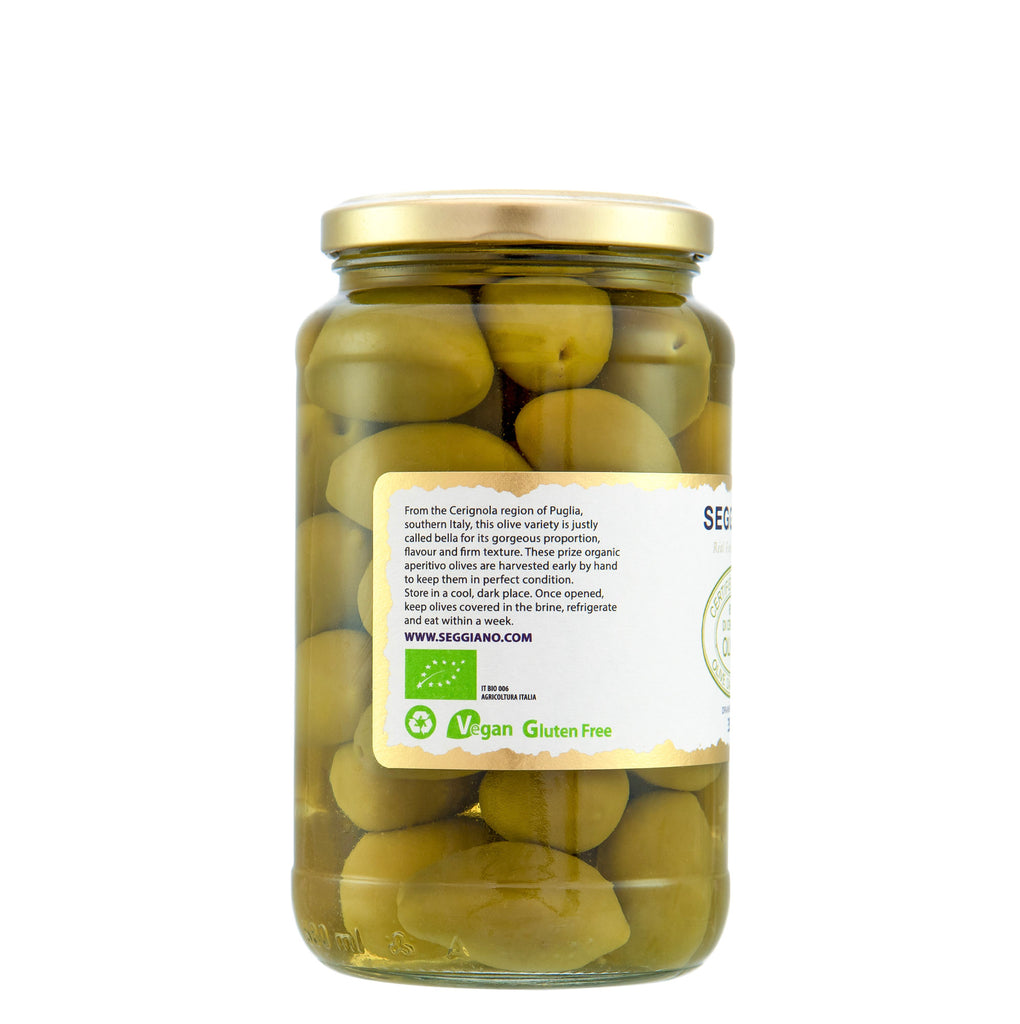 Seggiano Organic Bella di Cerignola Olives 350g