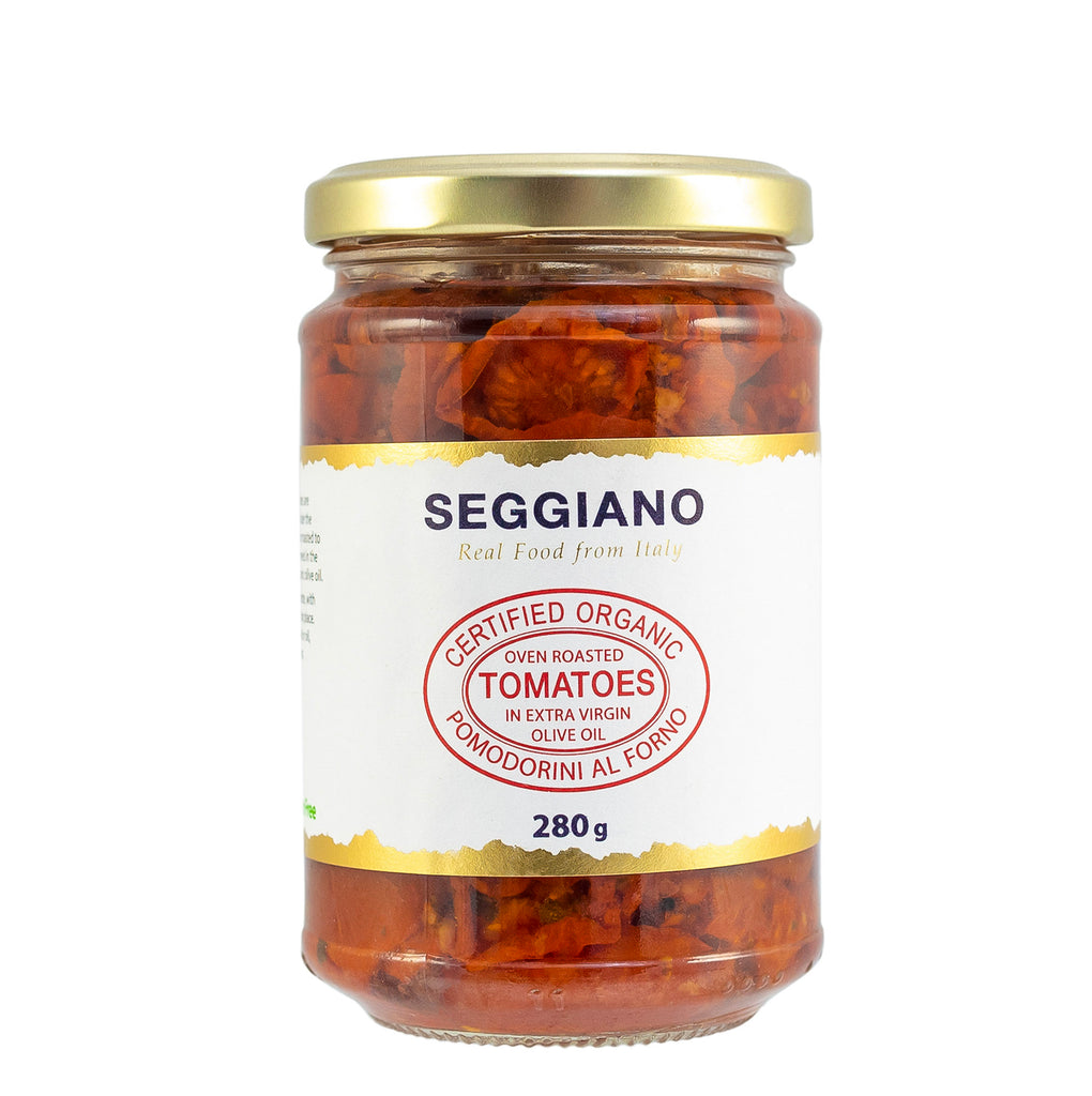 Seggiano Organic Oven Roasted Tomatoes in EVOO 280g 280g