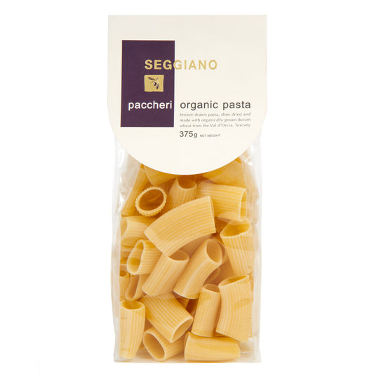 Seggiano Paccheri Organic Pasta 375g 375g