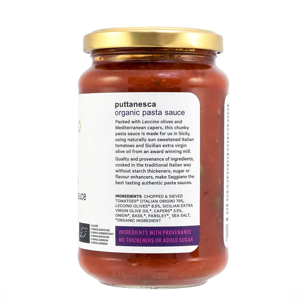 Seggiano Puttanesca Pasta Sauce 350g