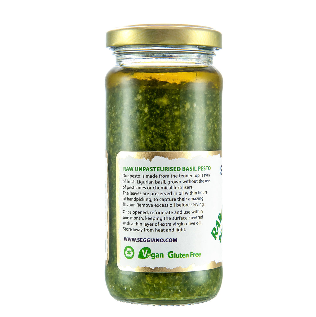 Seggiano Raw Basil Pesto Genovese 200g