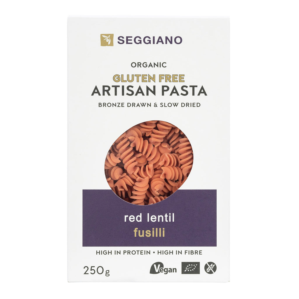 Seggiano Red Lentil Fusilli 250g