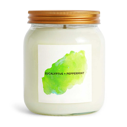 Self Care Co. Eucalyptus + Peppermint Candle 300ml