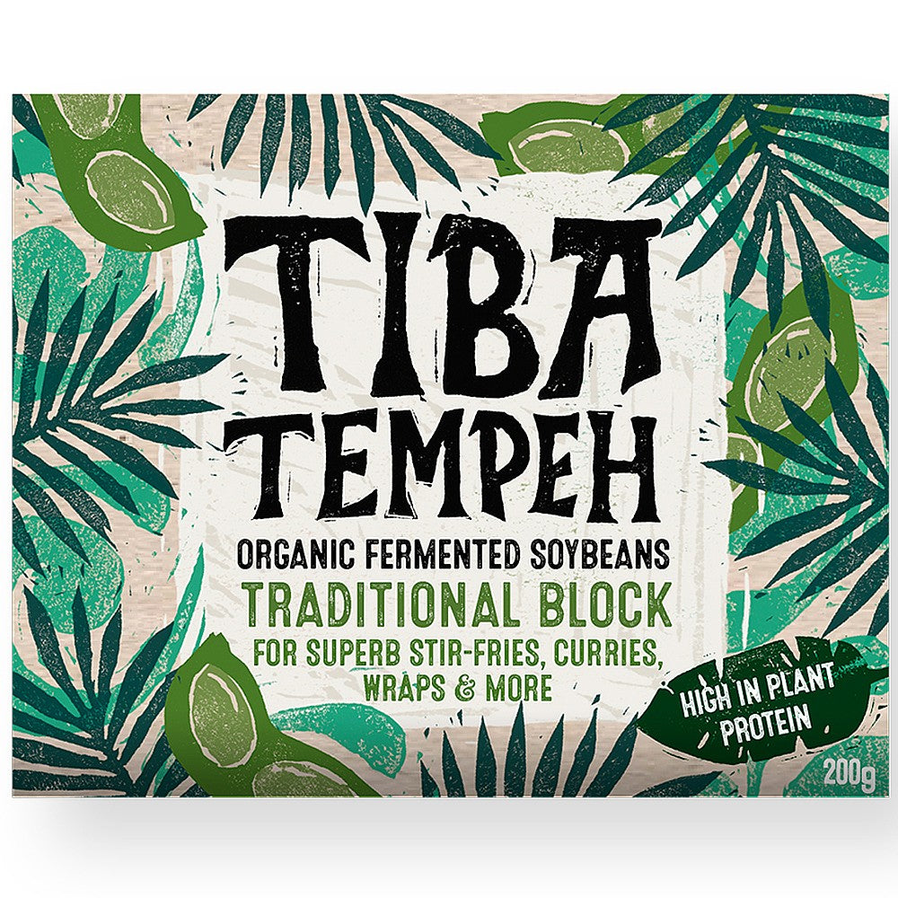 Tiba Tempeh Traditional Block 200g