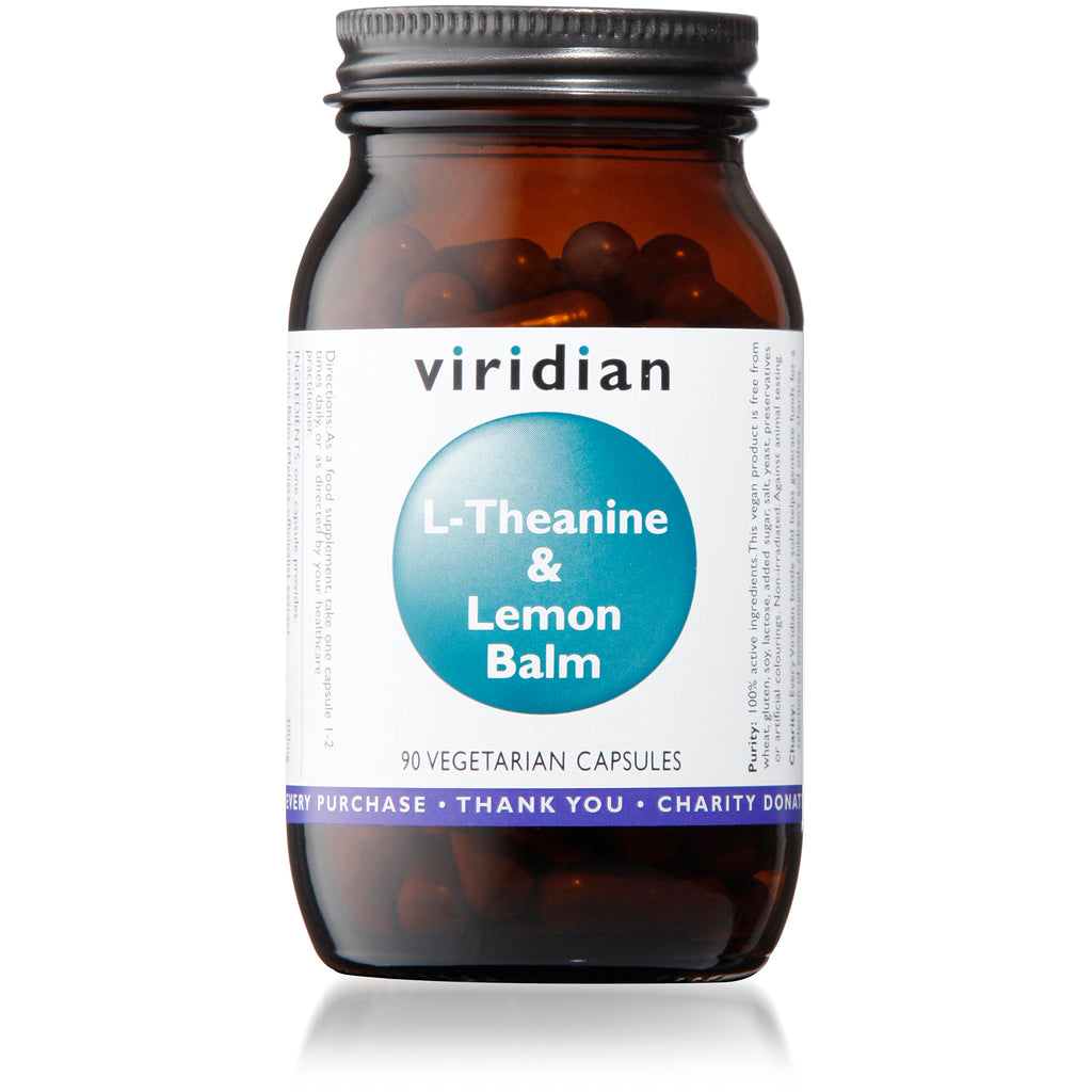 Viridian L-Theanine & Lemon Balm 90 Caps