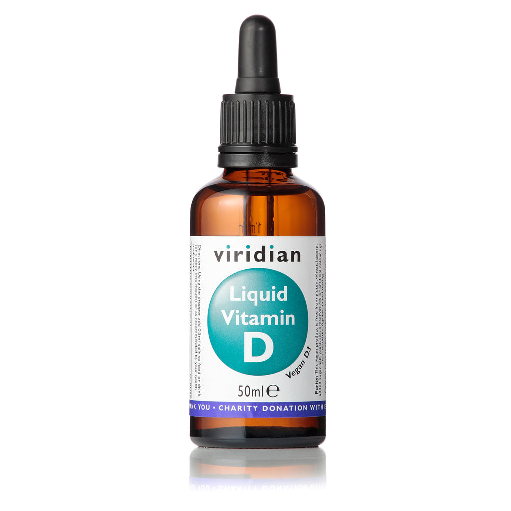 Viridian Liquid Vitamin D3 (Vegan) 50ml