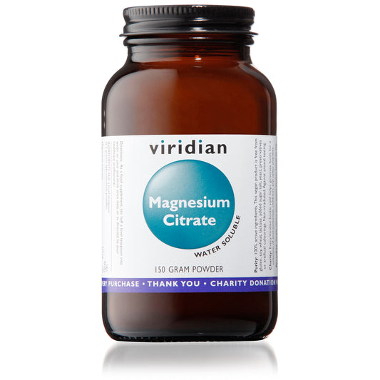 Viridian Magnesium Citrate Powder 150g