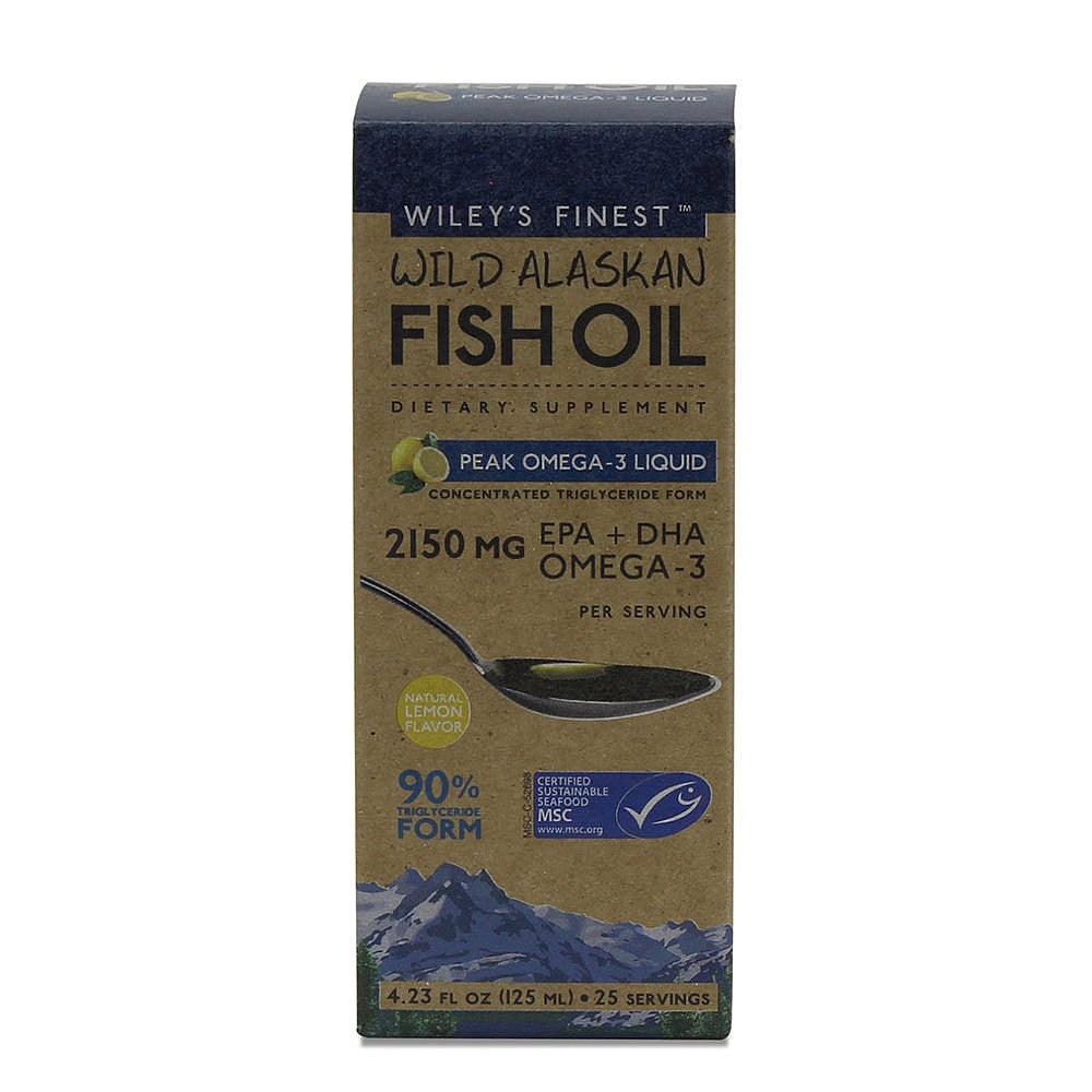 Wiley's Finest Peak EPA & DHA Omega-3 Liquid 125ml