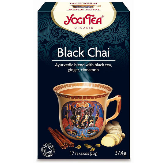 Yogi Black Chai Tea 17 Bags